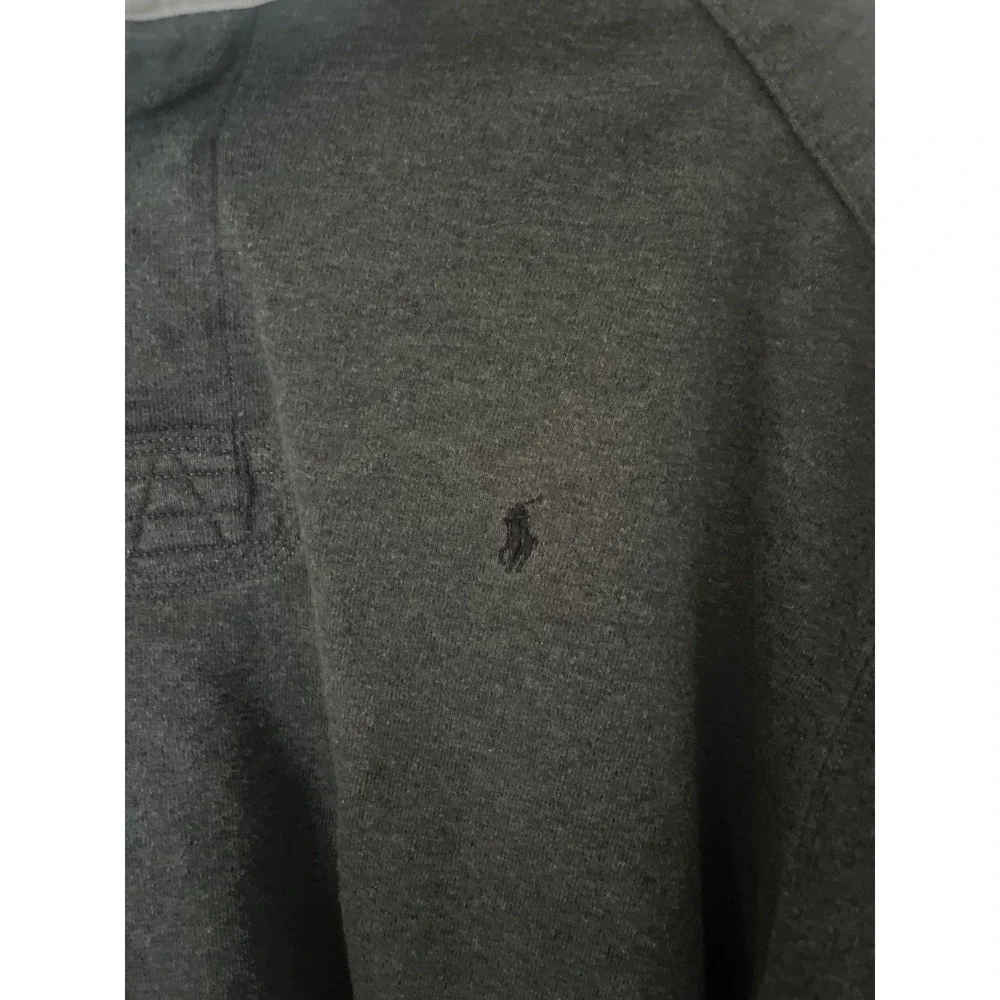 Polo‎ Ralph Lauren Long Sleeve Rugby Shirt XXL Gray Pony Logo